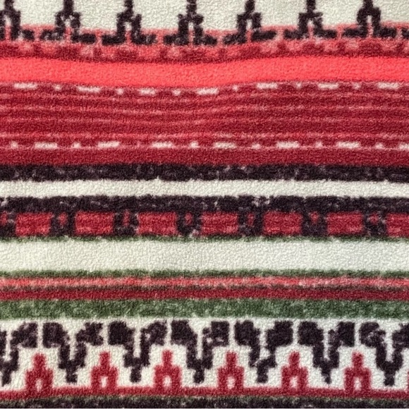 Columbia Outdoor Tribal Southwestern Print Cozy Fleece 1/4 Snap Pullover - Sz M - Picture 13 of 15